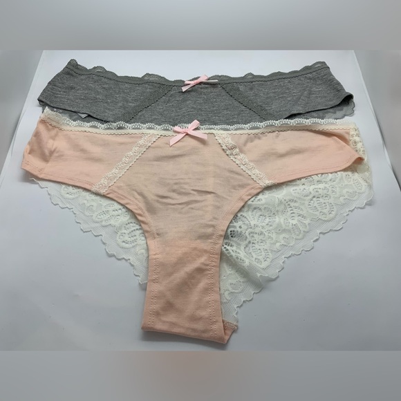 Honeydew Bri Hipster 2-Pack Grey/ Seashell Ivory M 889945 - Picture 1 of 10